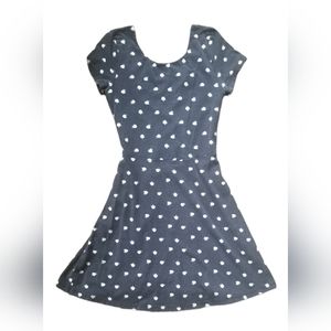 Women's XS Hollister Daisy Sun Dress Lace Up Backing